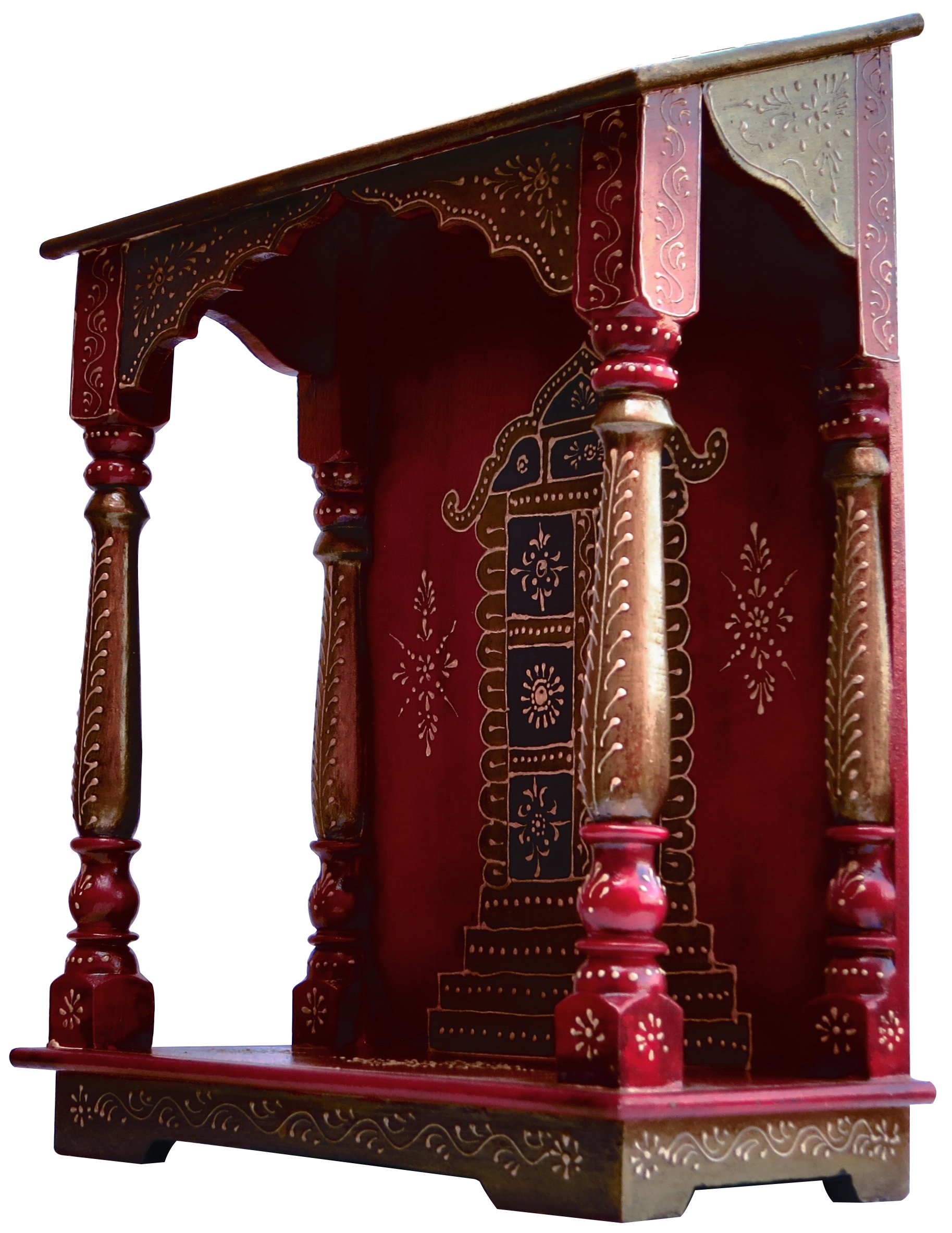 Wood Temple , Puja Mandir, Temple for Home, Pooja Mandir, Pooja Mandir