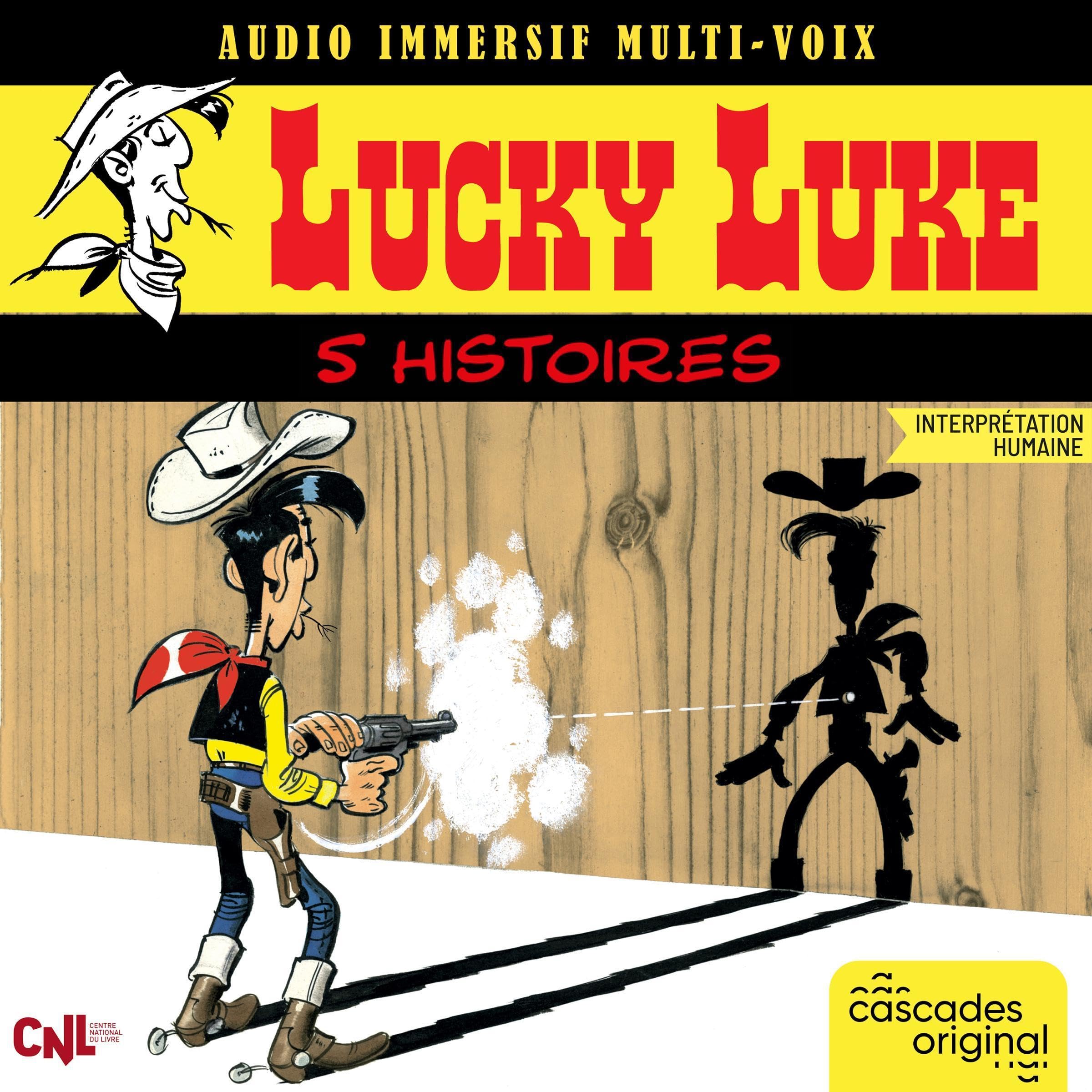 Cover art for 5 histoires de Lucky Luke