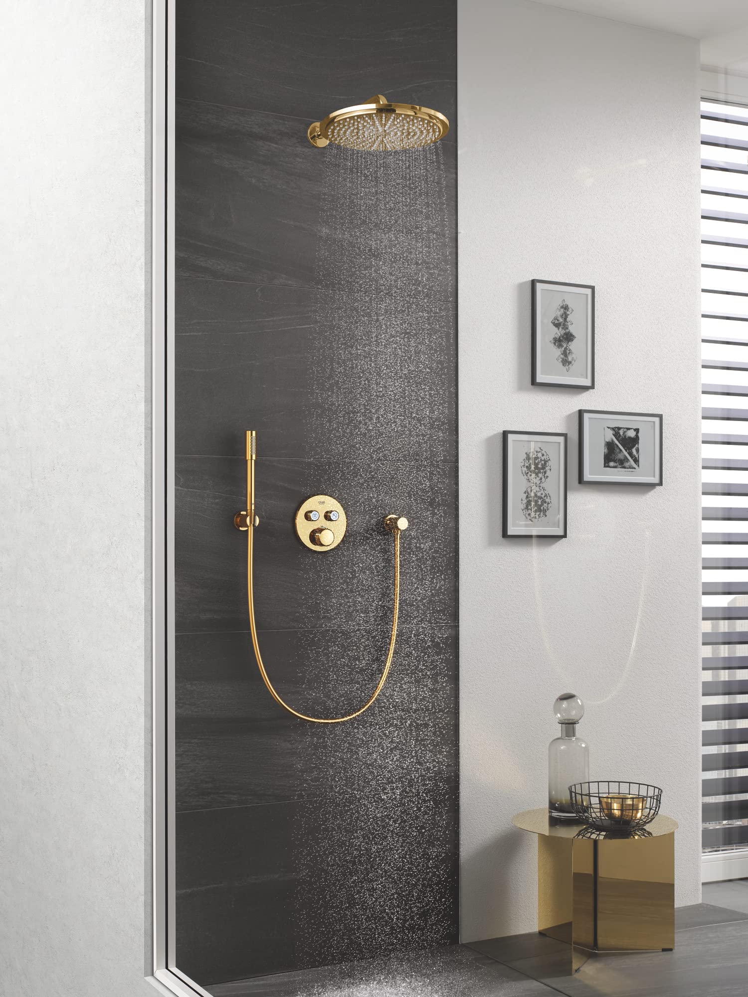 Amazon.co.jp: GROHE Sena Stick ハンドシャワー 1スプレー、26465GL0