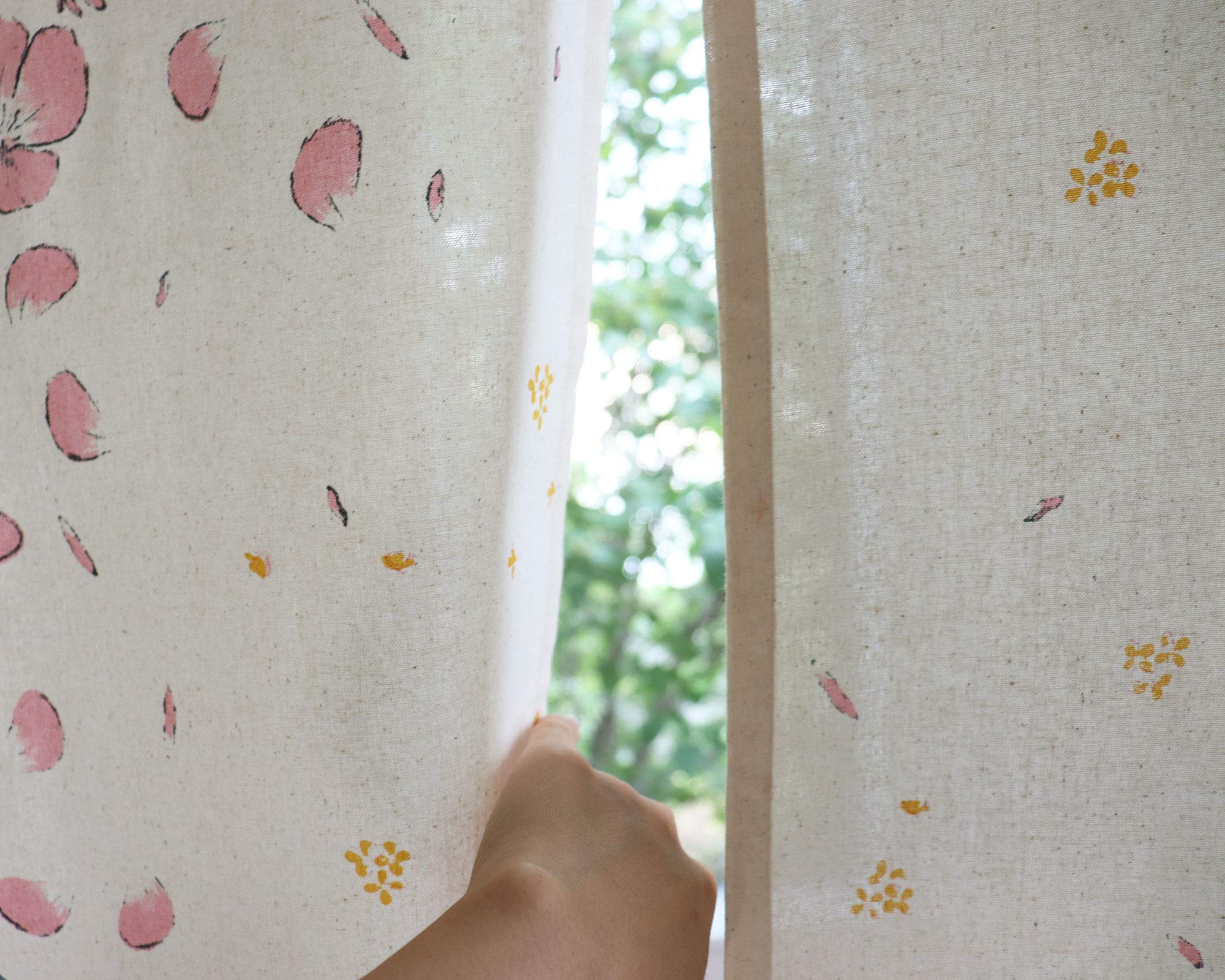 Amazon.co.jp: SunnyDayFabric のれん リラックスシリーズ リース