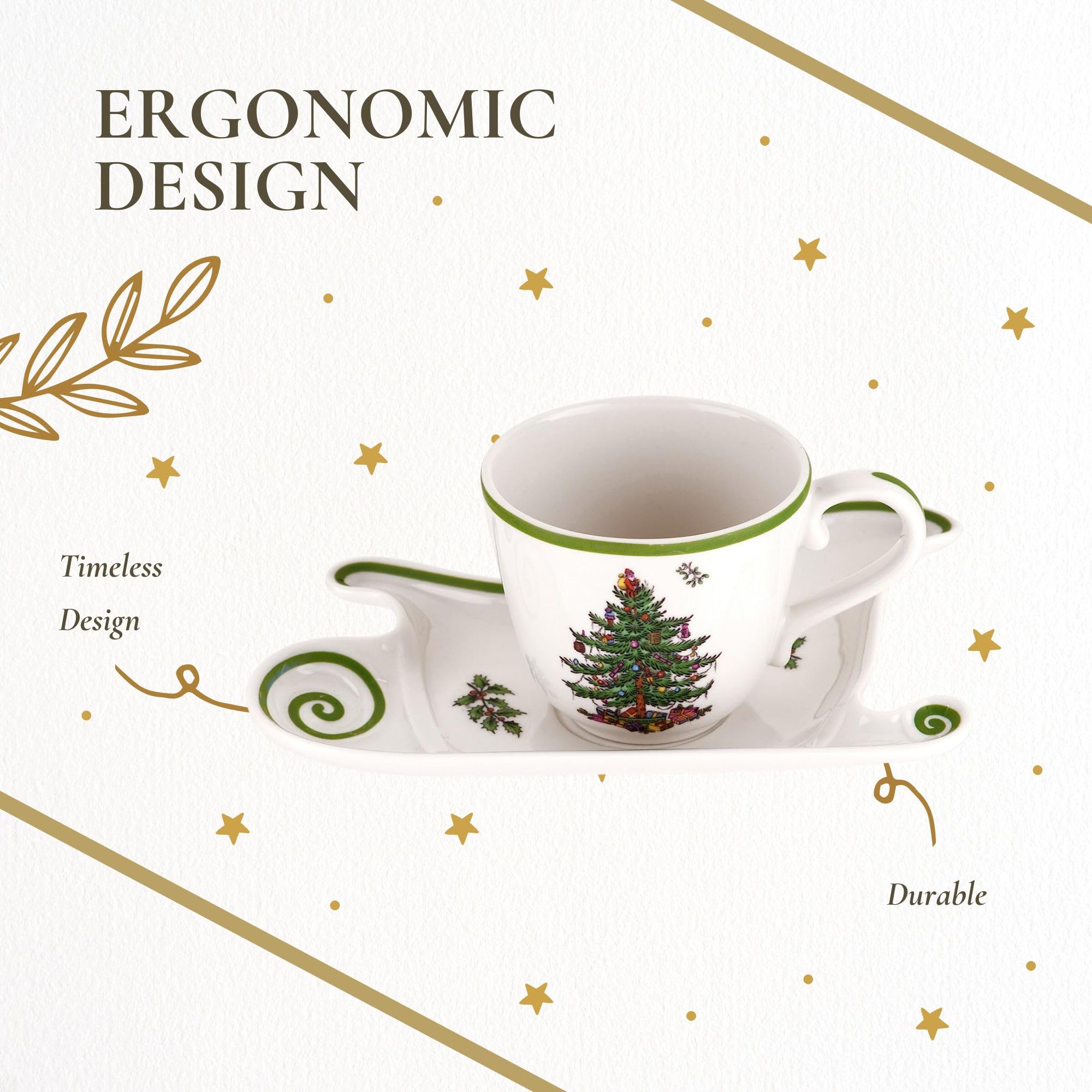 Spode CHRISTMAS TREE カップ&ソーサー プレート スポード M1