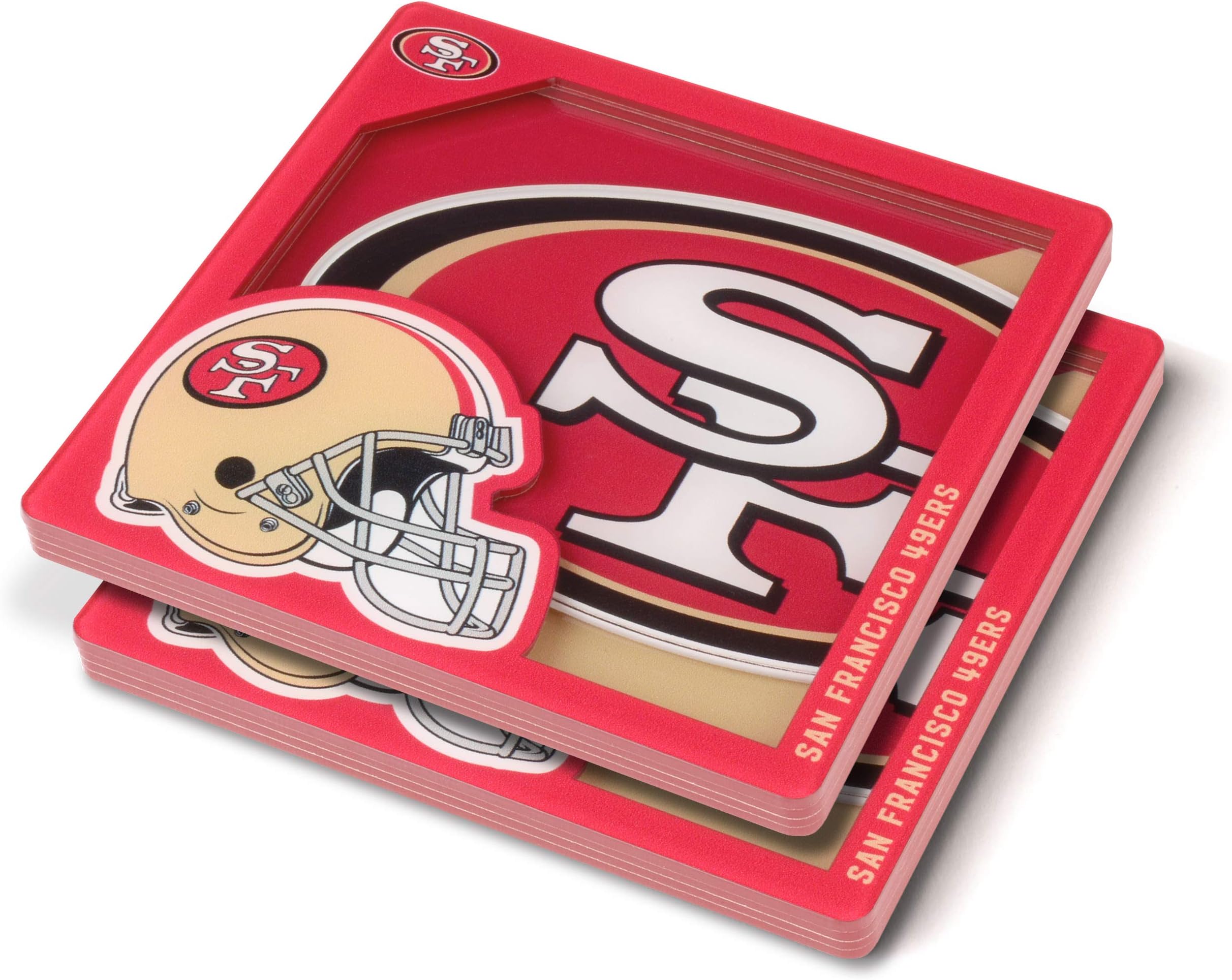 NFL San Francisco 49ers 3D Logo Series Coaster