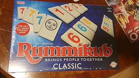 Pressman Rummikub - The Original Rummy Tile Game | Exciting Family Game Of Strategy And Luck | Promotes STEM Skills | For Kids, Teens, Adults | 2-4 Players, Ages 8