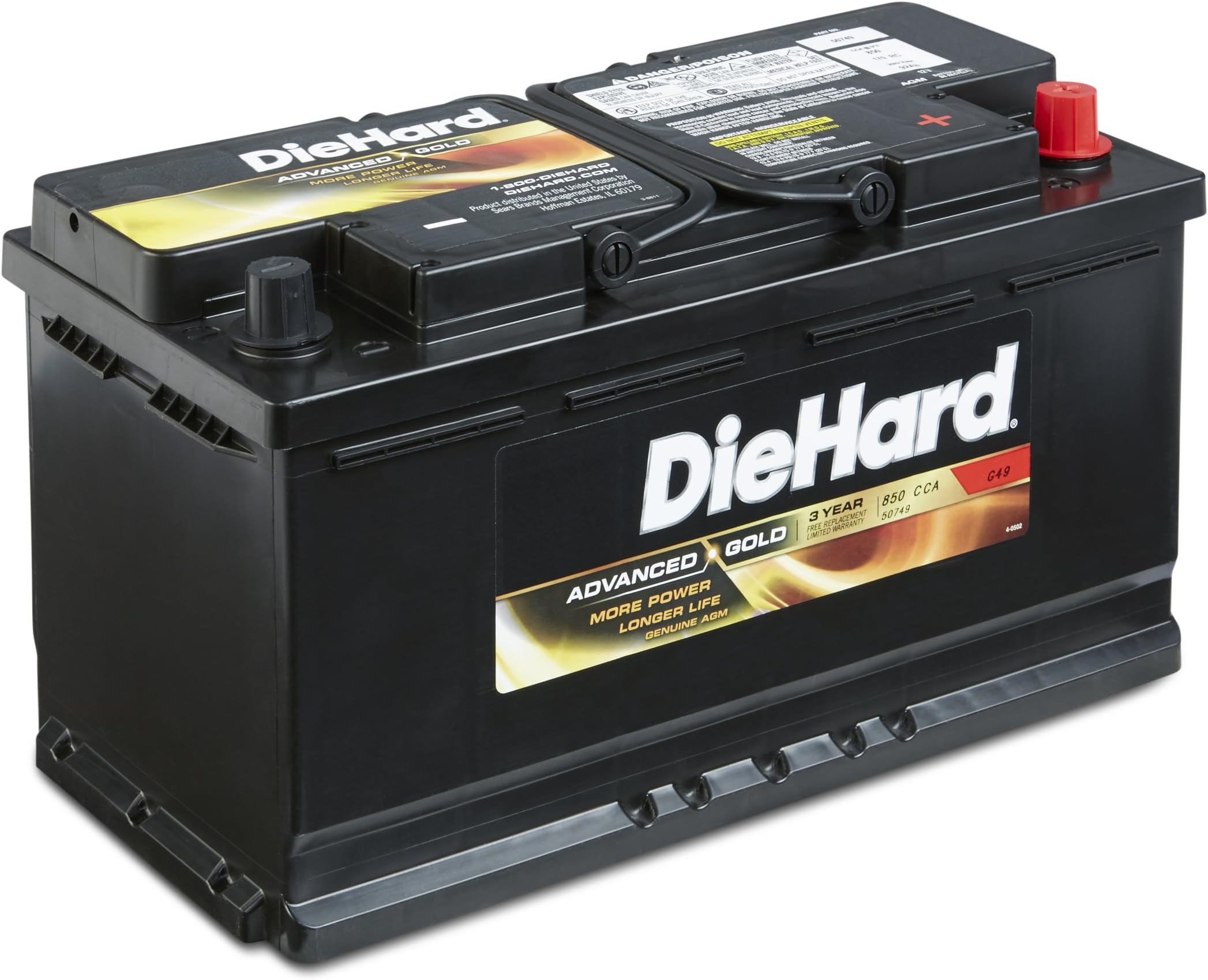 DieHard 38217 Advanced Gold AGM Battery - Group 49