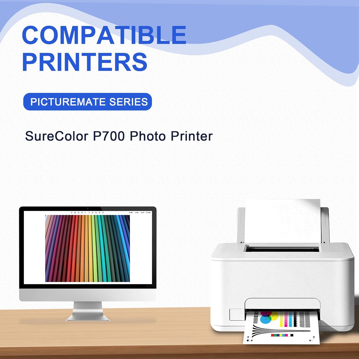Remanufactured T770 Ink Cartridges T770820 770 Ink P700 Ink Compatible for SureColor P700 Photo Printer(1 Matte Black)