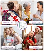 Vista 7 de WOBSION Espejo compacto de viaje, espejo de maquillaje LED portátil 1x/10x con aumento, espejo de bolsillo de 2 caras de mano, espejo pequeño