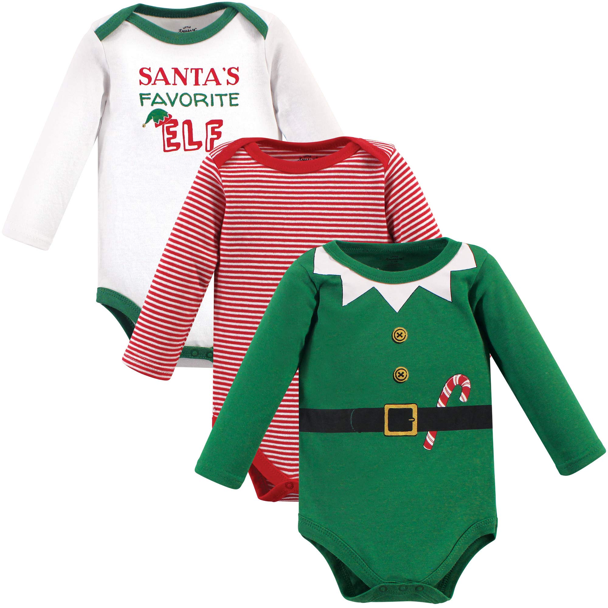 Little Treasure Unisex Baby Cotton Bodysuits