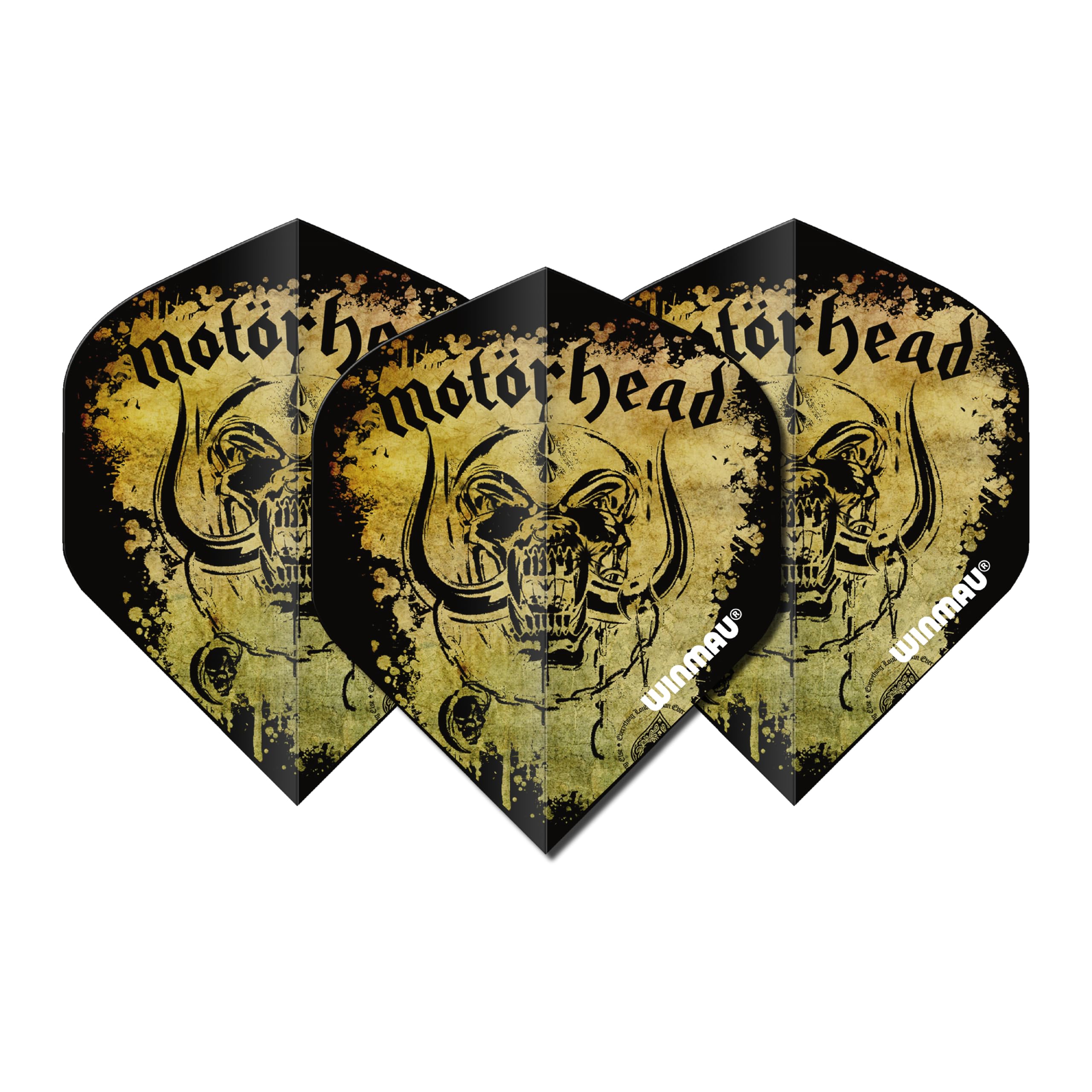 WINMAU Rock Legends Dart Flights - 10 Sets Per Pack (Total 30 Dart Flights) Available in Varying Designs (Motorhead, Acid Splat) - Image 4