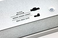 Vista 5 de Nuvo Lighting 65708-2X4 - Panel plano retroiluminado LED (65-572R1) Panel plano lineal rectangular