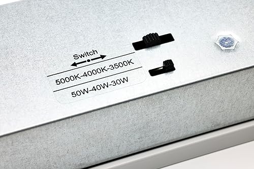 Miniatura 5 de Nuvo Lighting 65708-2X4 - Panel plano retroiluminado LED (65-572R1) Panel plano lineal rectangular interior