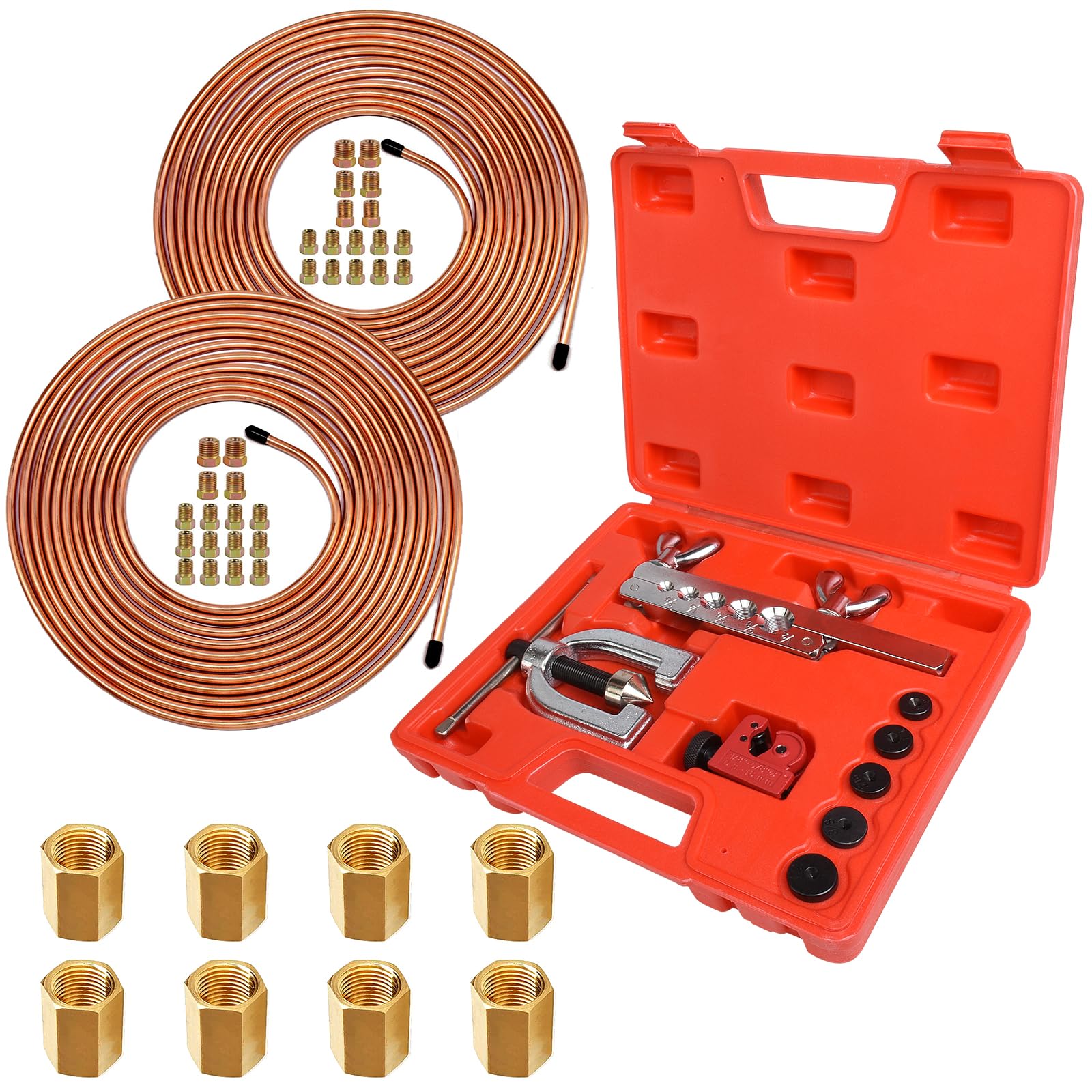 mi tsu Amazon.com: MuHize Dual-Size Brake Line & Flaring Tool Kit