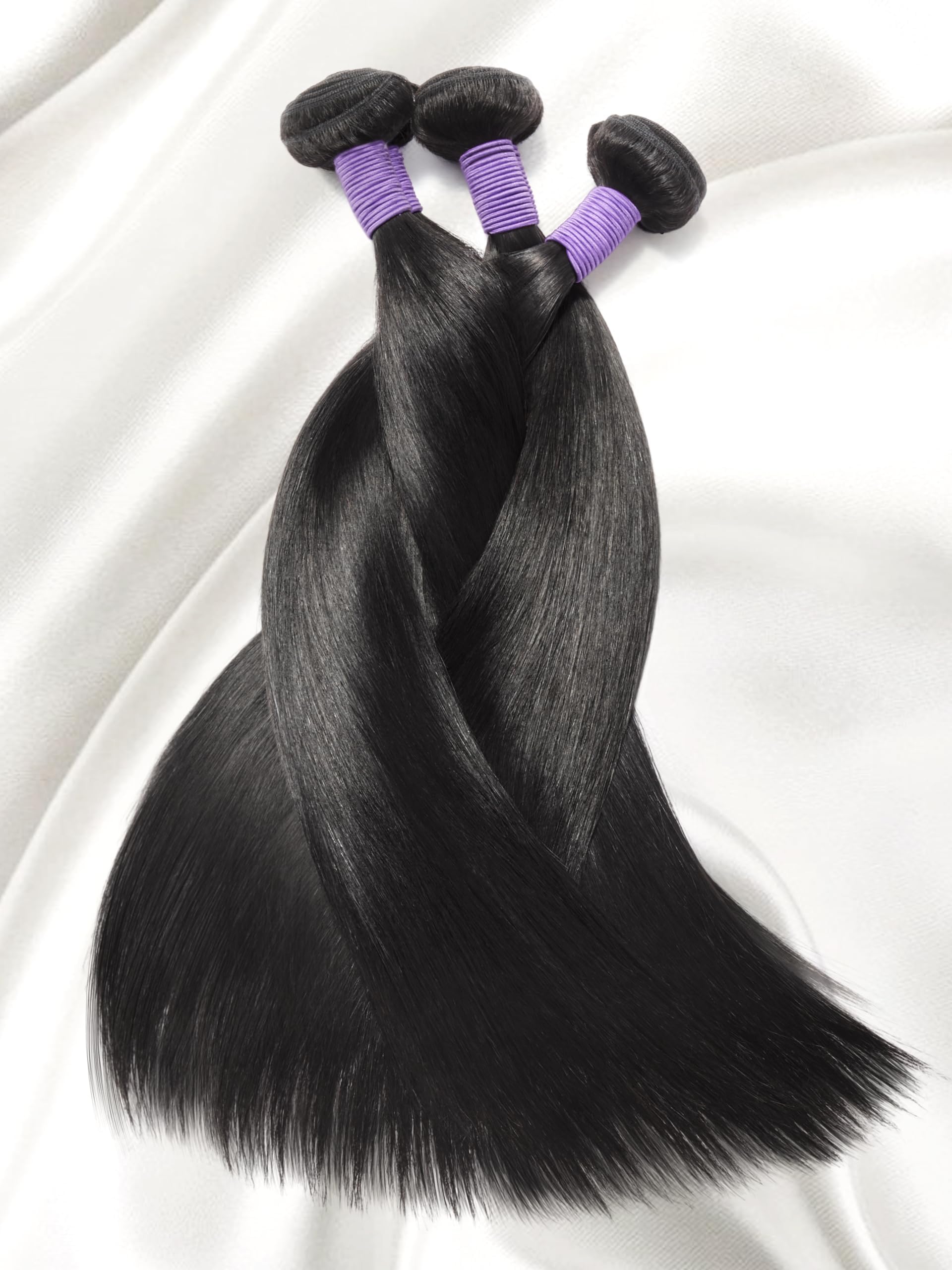 10, 12, 14 in 3 Bundles REMY MONA HAIR EXTENSIONS Highlight 200PCS THICK Real Remy Human Hair Extensions Micro  main image 3