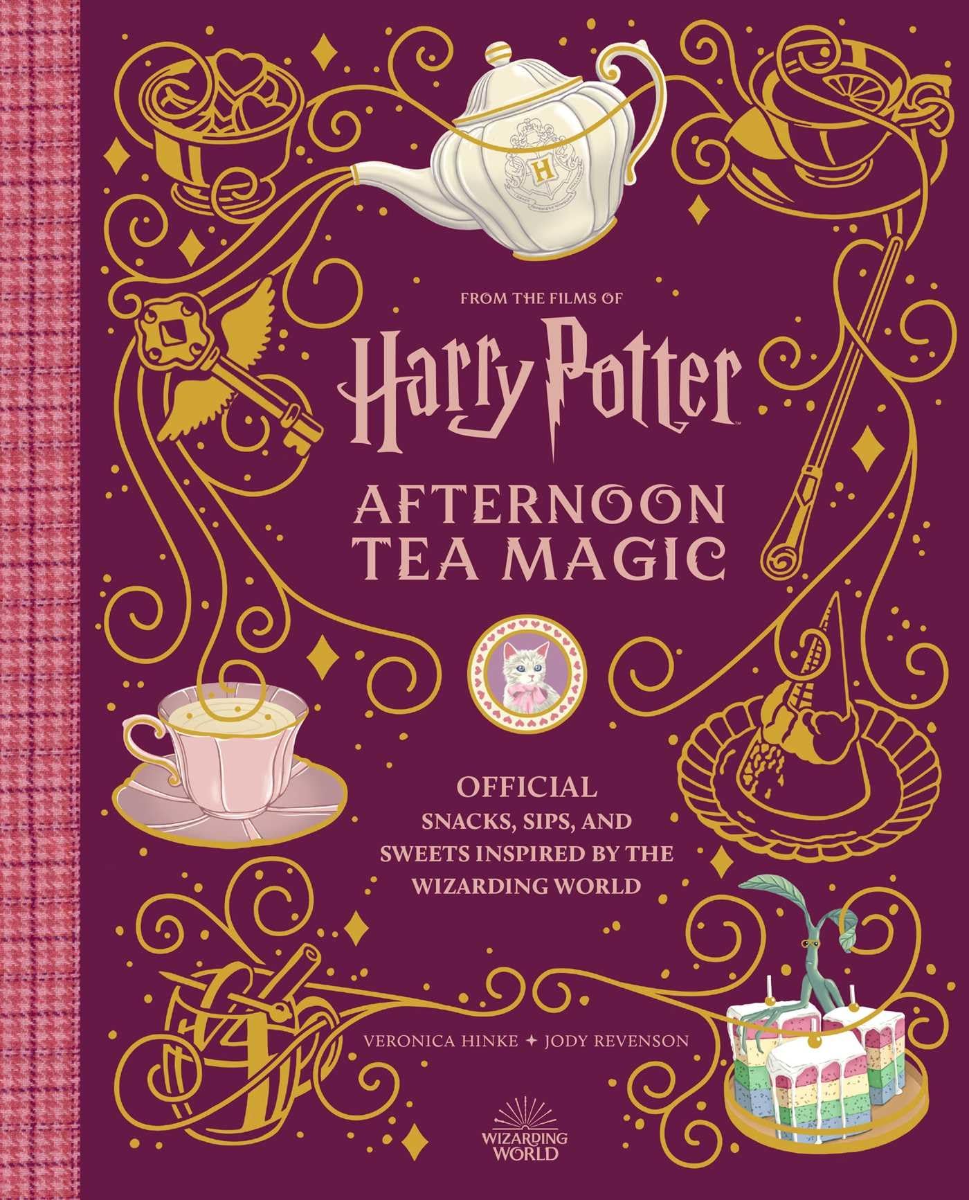 Harry Potter: Afternoon Tea Magic: Official Snacks, Sips, and Sweets Inspired by the Wizarding World Hardcover – May 7, 2024