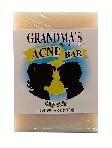 Grandma 's Pure & Natural acné Bar para piel grasosa 4 oz