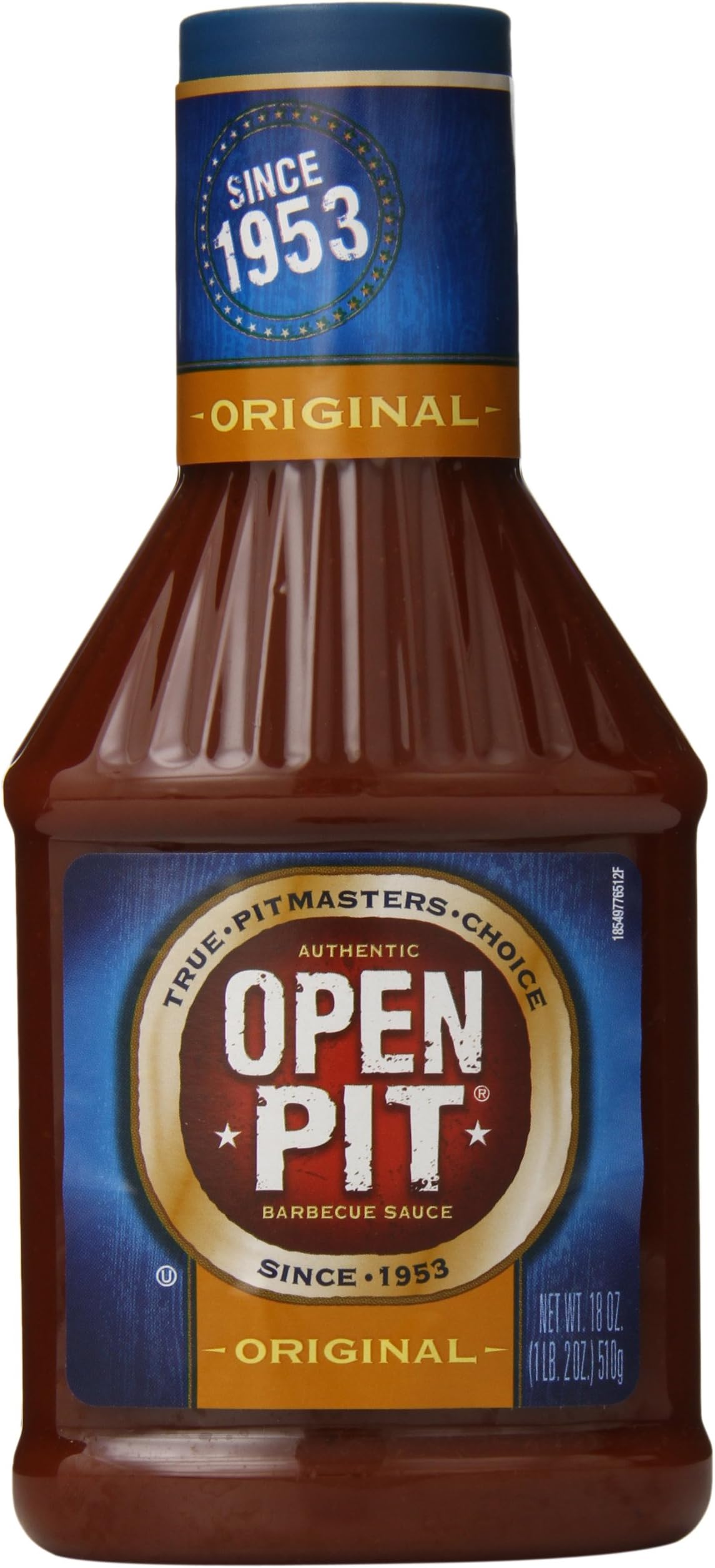 Blue Label Original Barbecue Sauce, 18 oz. (Pack of 12)