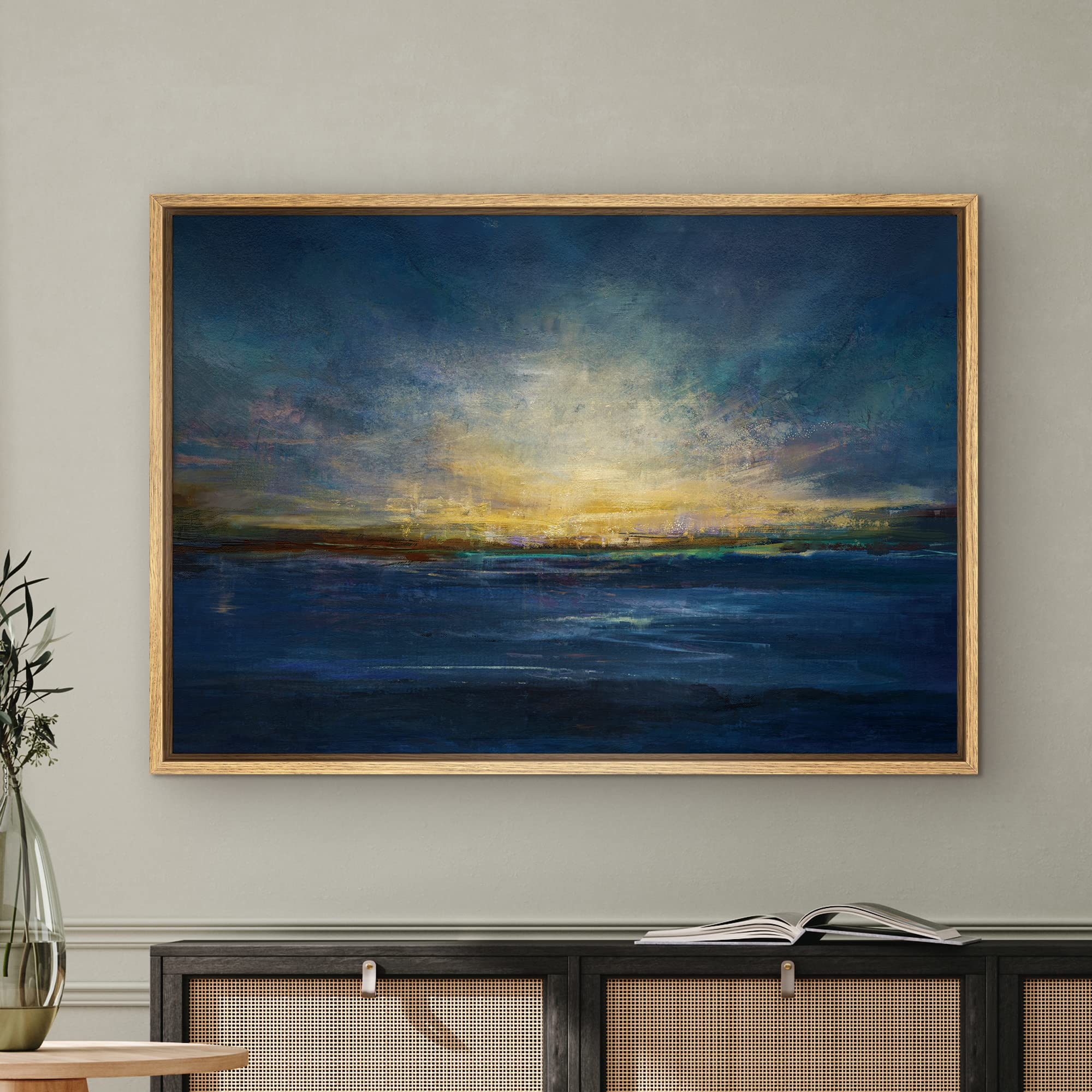 Amazon.co.jp: SIGNWIN フレーム付きキャンバス壁アート ドラマチック