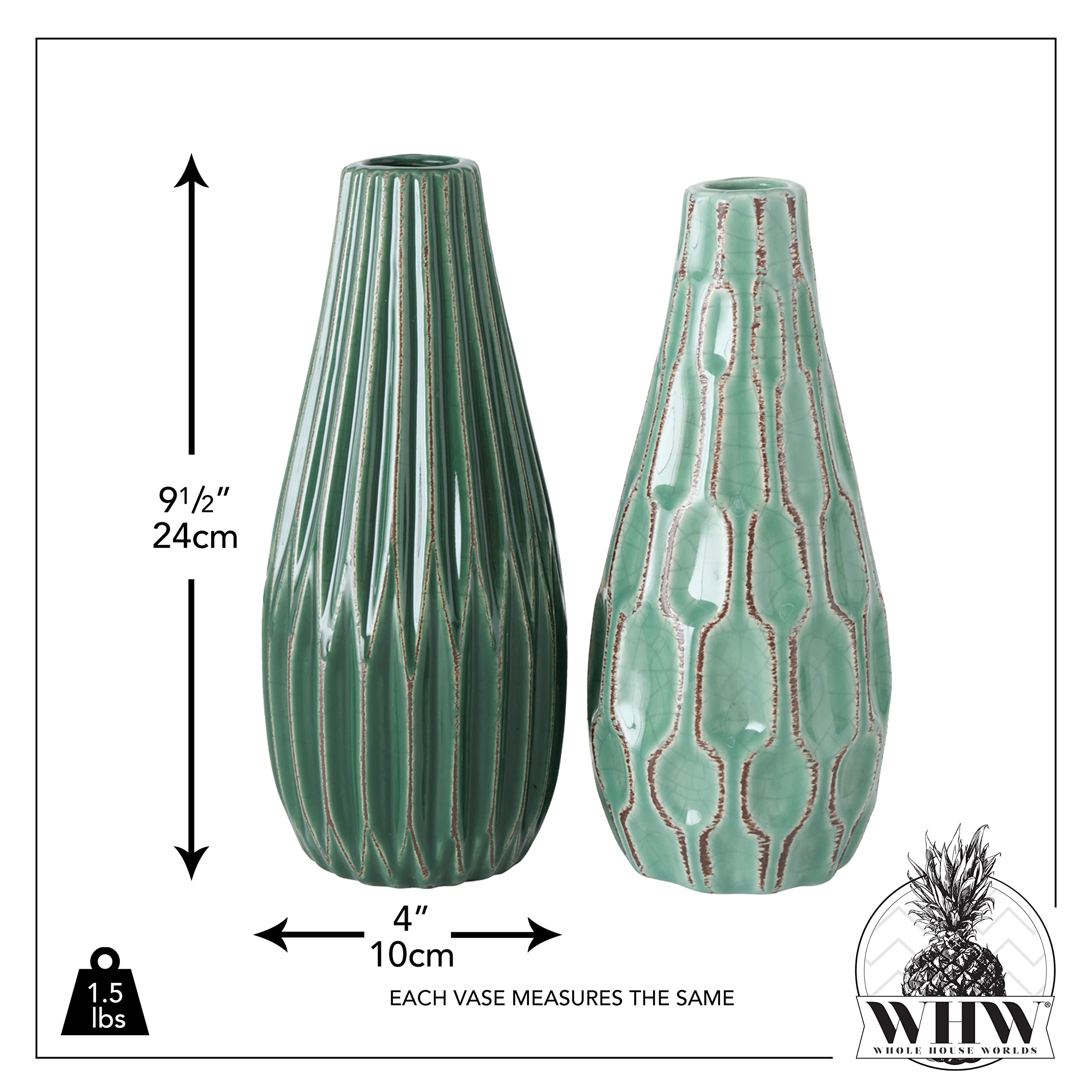 工芸品  Pampula vase 290mm Pompeii Amphora Vase - Natural
