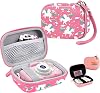 Leayjeen 2-in-1 Kids Camera Case Compatible with GoopowMgaoloCIMELRSecktonOZMIDylanto Kids Camera Toys and Children Digital Video Camera,Christmas Birthday Festival Gift-Pink UnicornCase Only