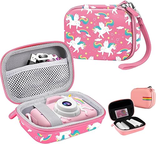 Leayjeen Funda para cámara para niños compatible con GoopowMgaoloCIMELRSecktonOZMIDylanto, cámara digital para niños, mejor regalo de Navidad,