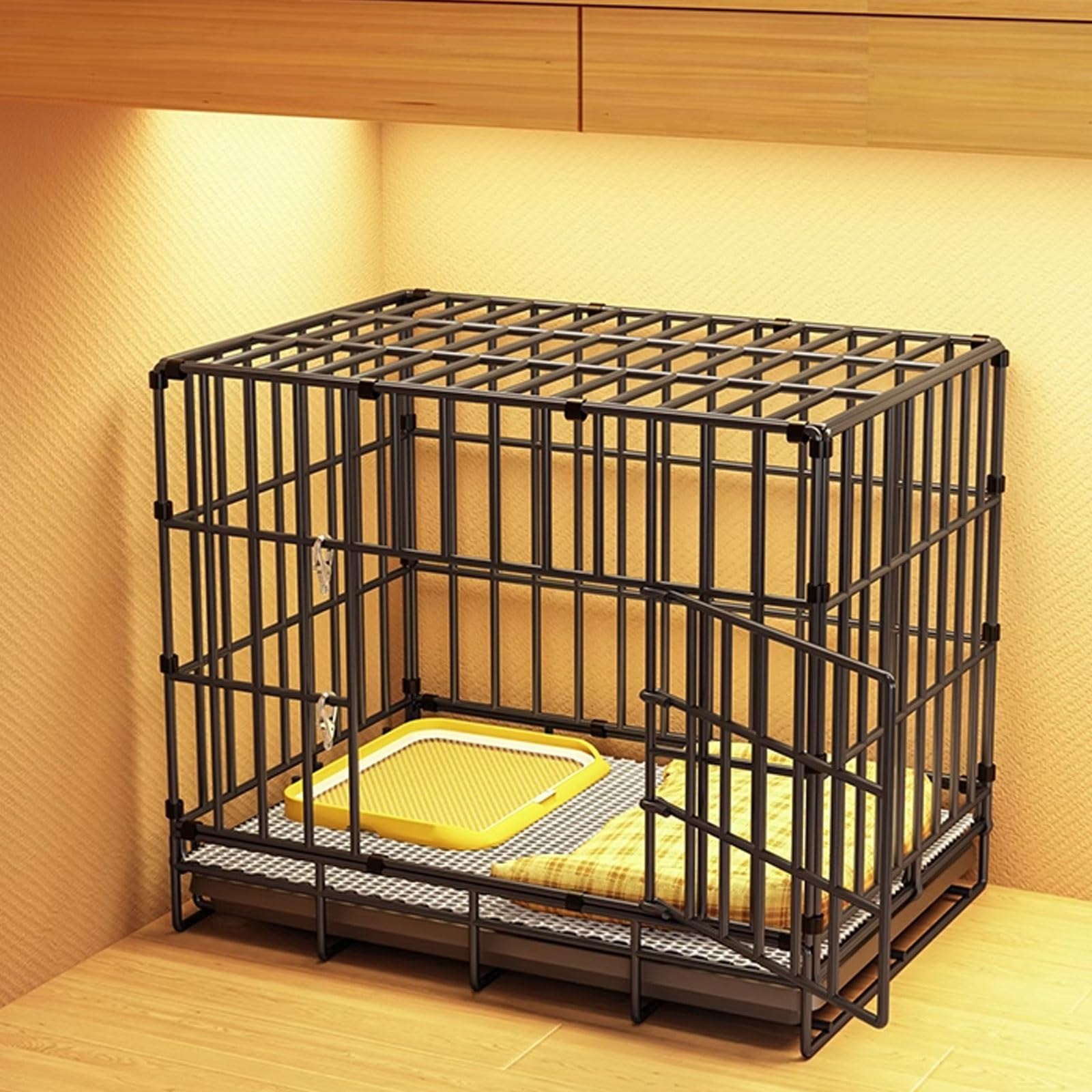 Cage et enclos pliables en métal pour chiens chats et parcs extérieurs amovibles
