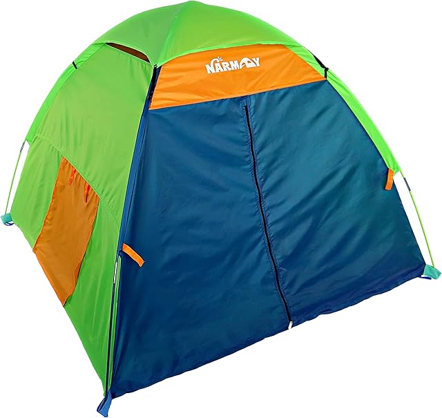 NARMAY® Play Tent Summer Camping Dome Tent for Kids Indoor / Outdoor Fun - 152 x 152 x 111 cm