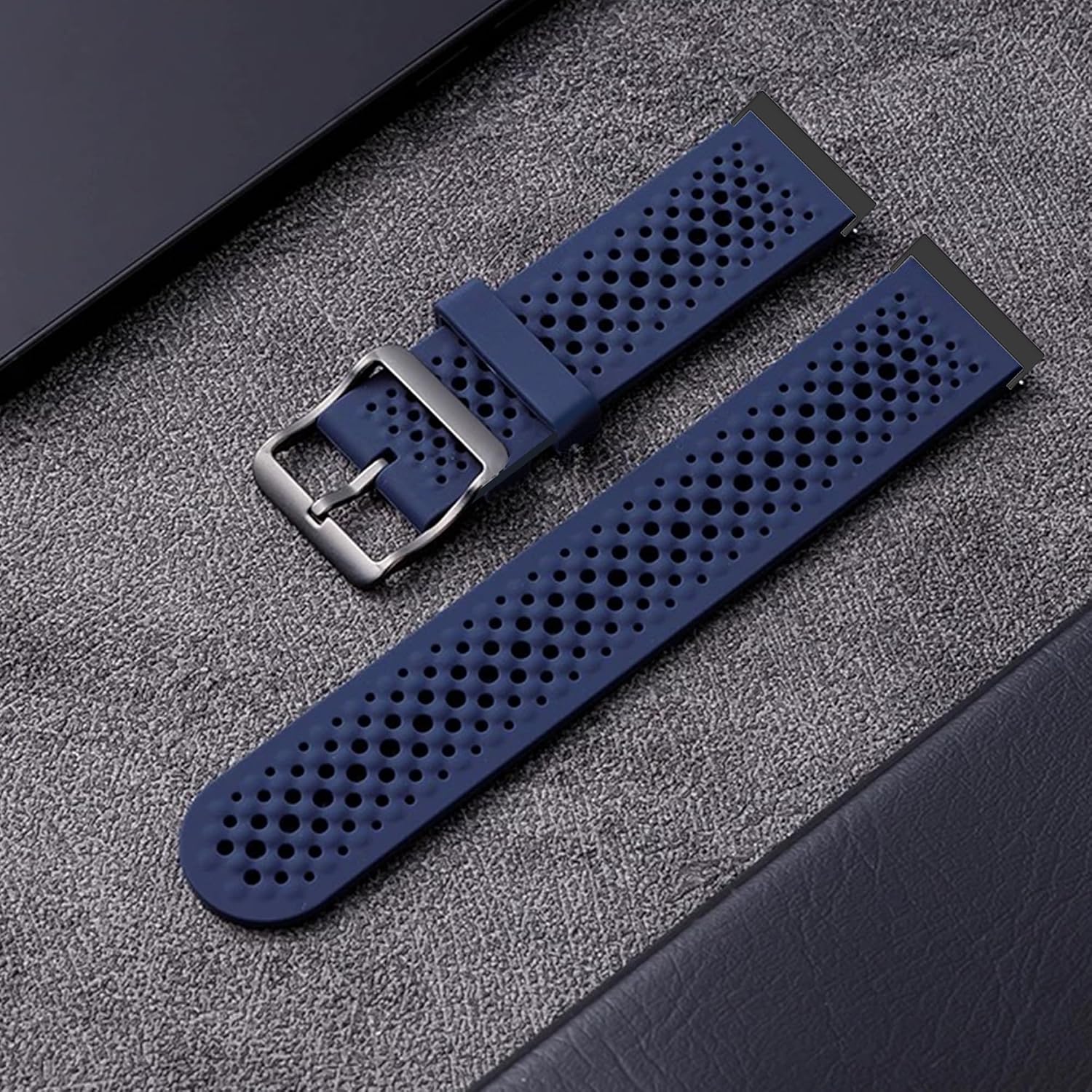 Compatible with Garmin Venu X1 Bands, Silicone band with Metal Buckle Compatible with Garmin Venu X1 Smartwatch image 2