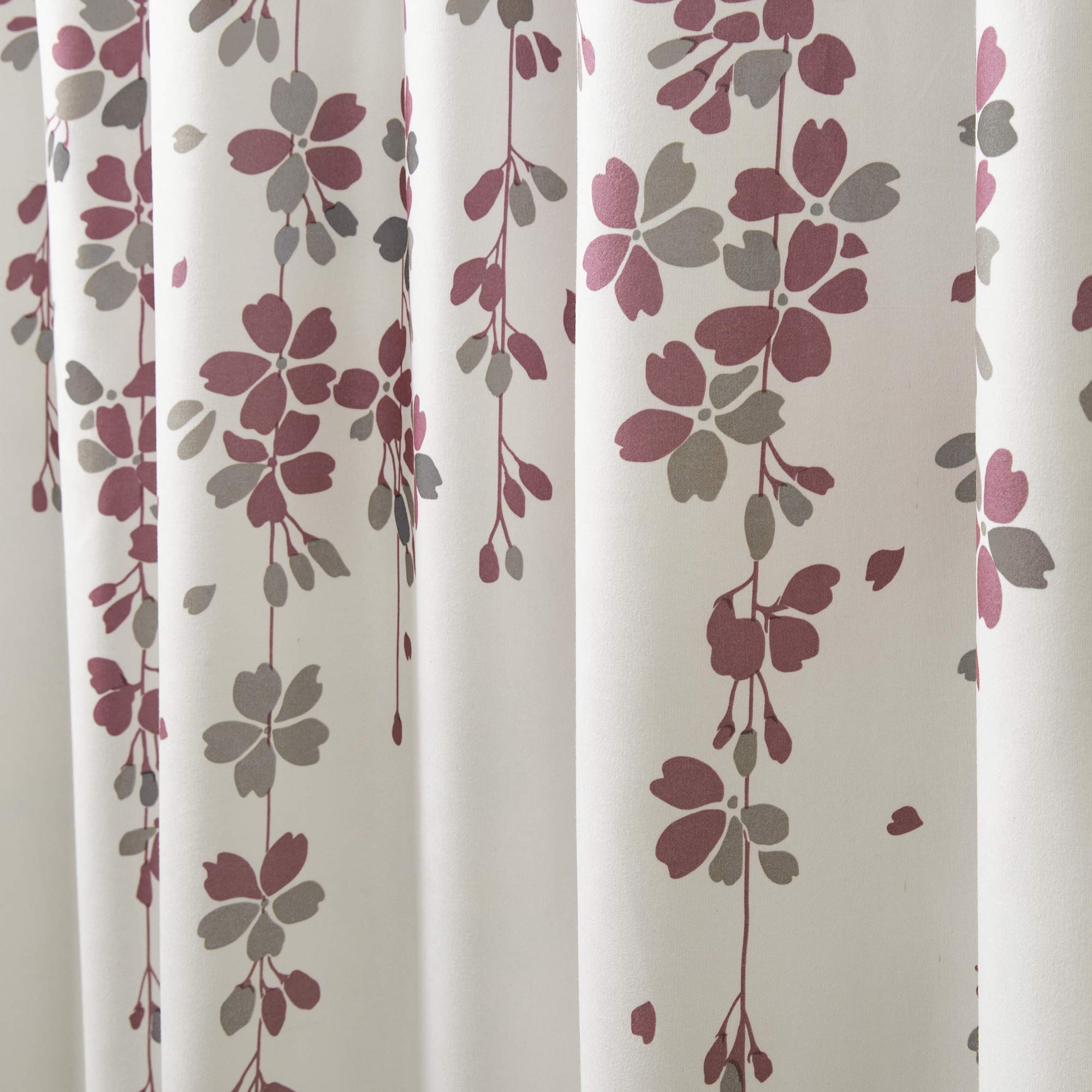 Tenda Da Doccia WELMECO Con Motivo Floreale, 183x183 Cm, In Poliestere, Con 12 Ganci Inclusi