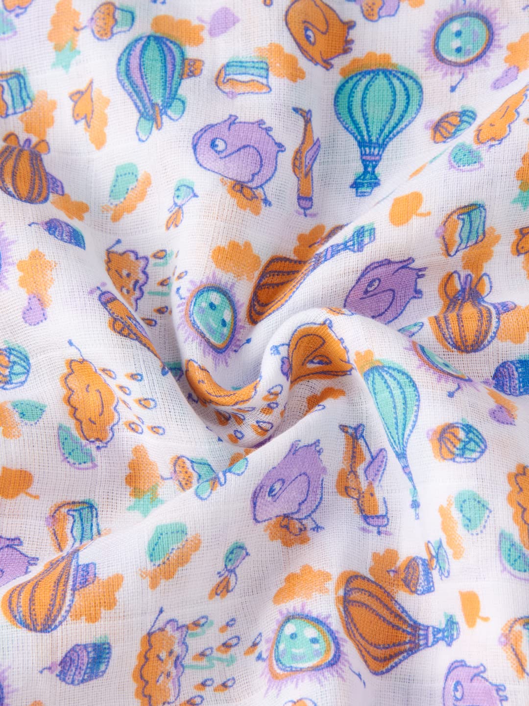 baby wish Muslin Swaddle Blankets Organic Muslin Swaddle for Newborn Baby Receiving Blankets Infant GOTS Certified Multipurpose Infant Swaddle Wrap Extra Large Cotton Swaddles 112x112cm -Pack of 1 1