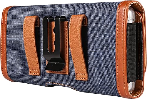 Miniatura 2 de Funda de nailon para teléfono celular compatible con iPhone 15 14 Pro Max Galaxy S23 S22 Ultra A54 A53 A34 A24 A23 A14 Moto G Power Stylus Pure