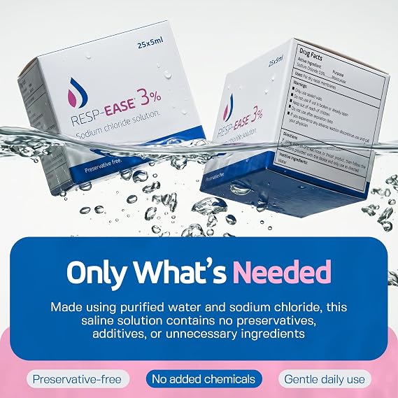 3% Sterile Hypertonic Saline Solution 25 x 5ml