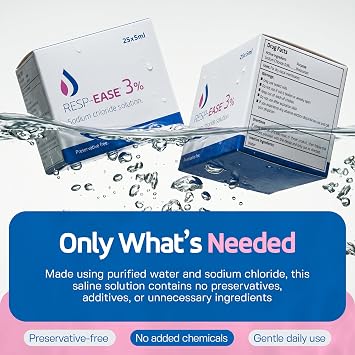 3% Sterile Hypertonic Saline Solution 25 x 5ml