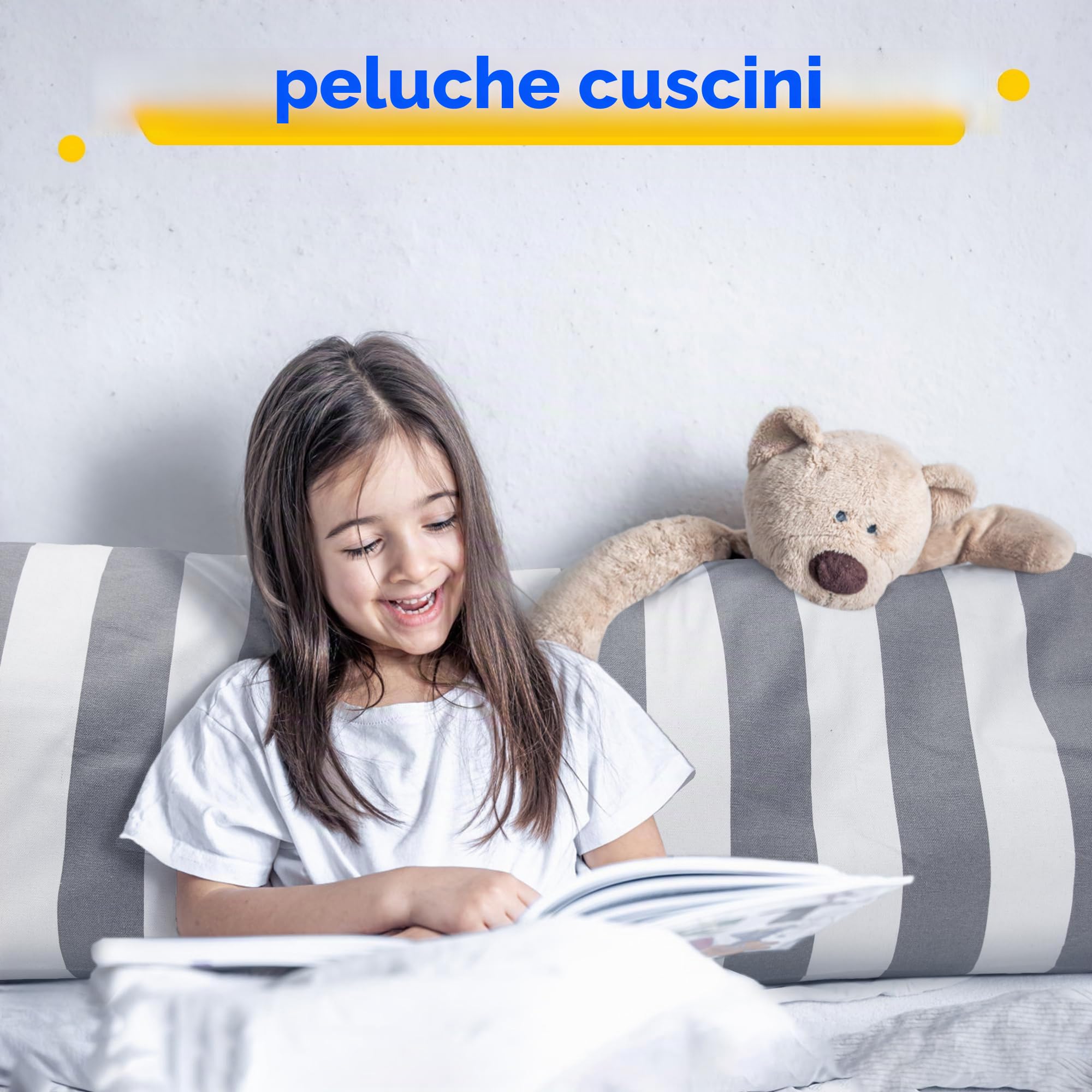 Pouf a sacco per riporre giocattoli di peluche, per bambini e bambine, con cerniera a tutta lunghezza, decorazione per mobili, per organizzare, sedersi, giocare e scatolare