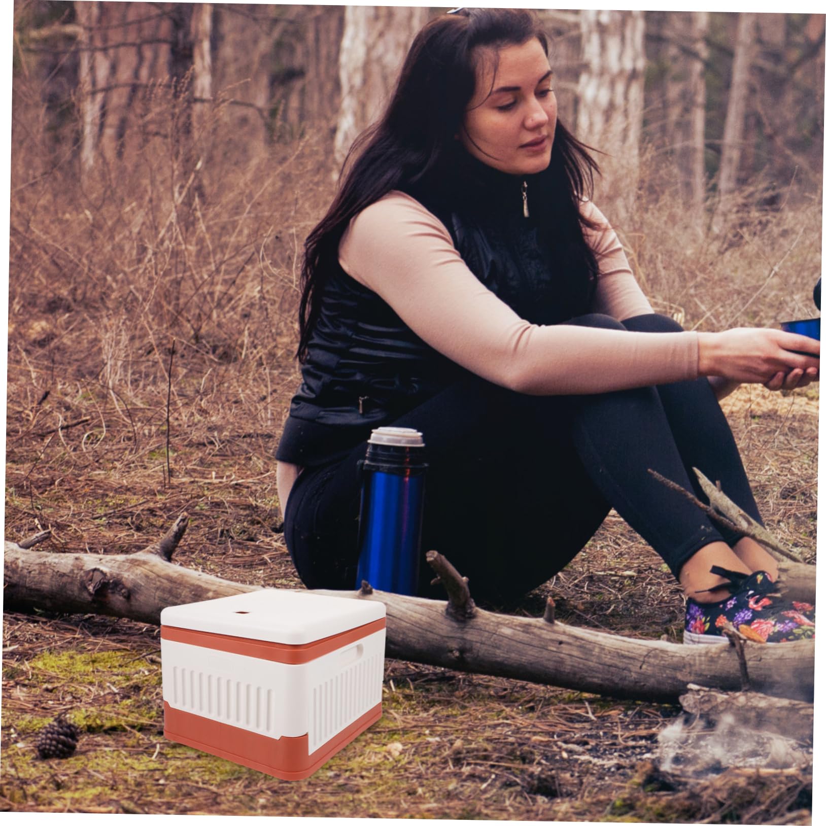 Inodoro Plegable Portátil para Camping Toilette De Viaje para Adultos y Fácil De Usar para Actividades Al Aire y Emergencias Incluye Bolsa para Mantener La Limpieza