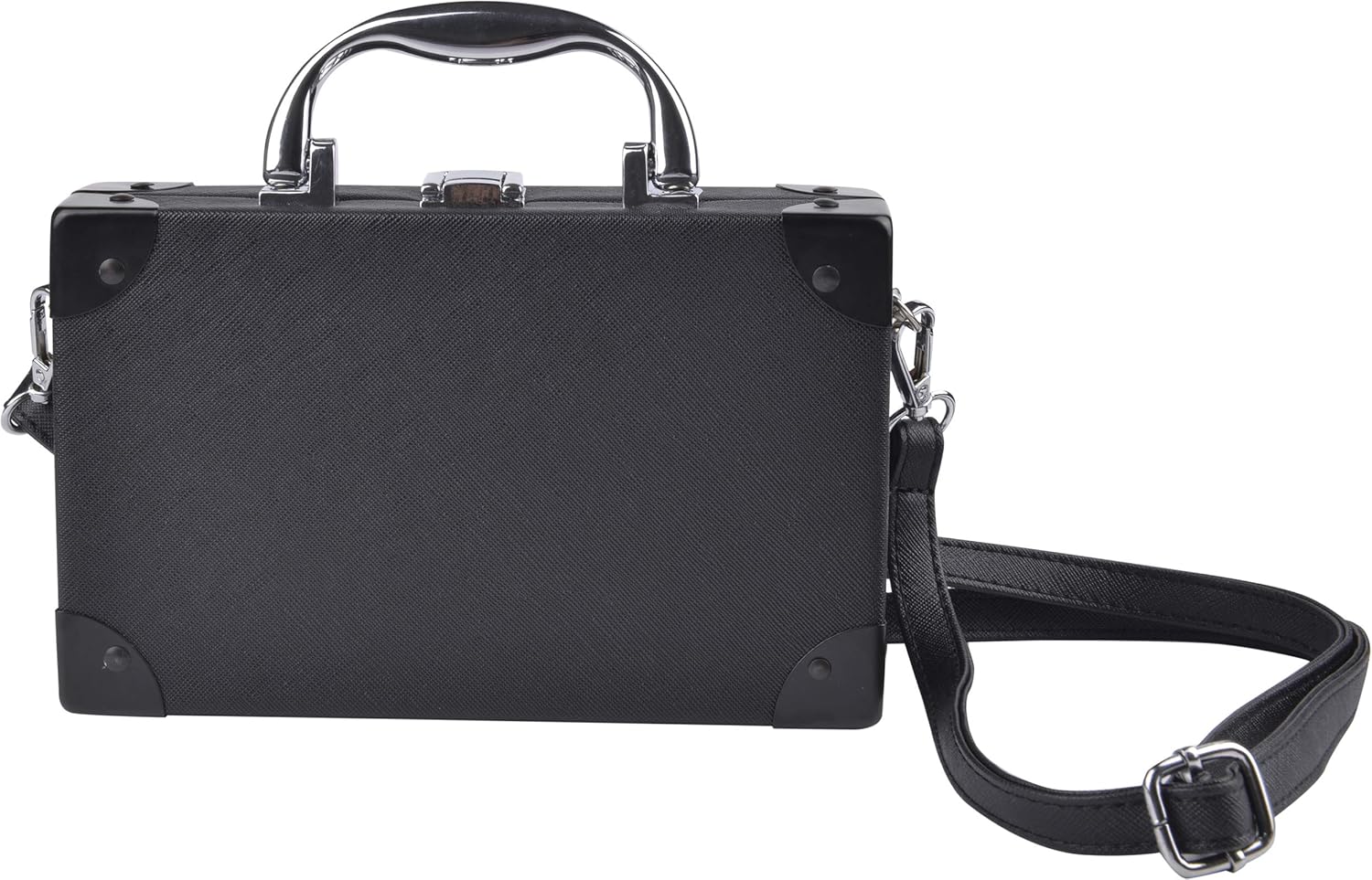 QZUnique Tape Shaped Shoulder Bag Radio Recorder PU Crossbody Bag Women's Retro Evening Bag Handbag Clutch Purse