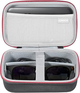 RLSOCO Carrying Case for VITURE Luma Pro/Pro/Luma/Luma Ultra/Beast XR Glasses + VITURE Pro Mobile Dock Case Only