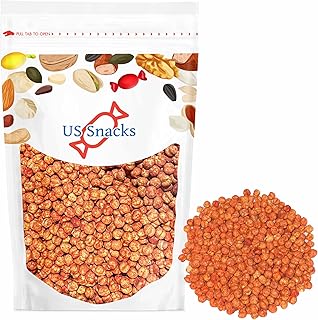US Snacks - Chili Chickpeas, Roasted Hot Spicy Garbanzo Beans (1 Pound (Pack of 1))