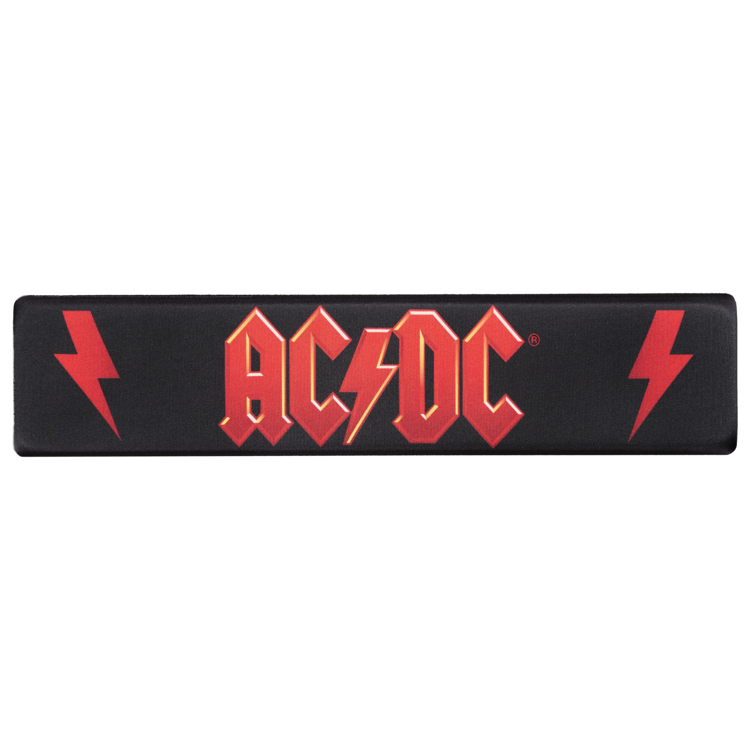 Subsonic AC/DC Poggiapolsi per Tastiera, Schiuma Memory, Design Ergonomico