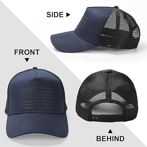 Miniatura 4 de Gorra de béisbol ajustable de Estados Unidos para hombre y mujer