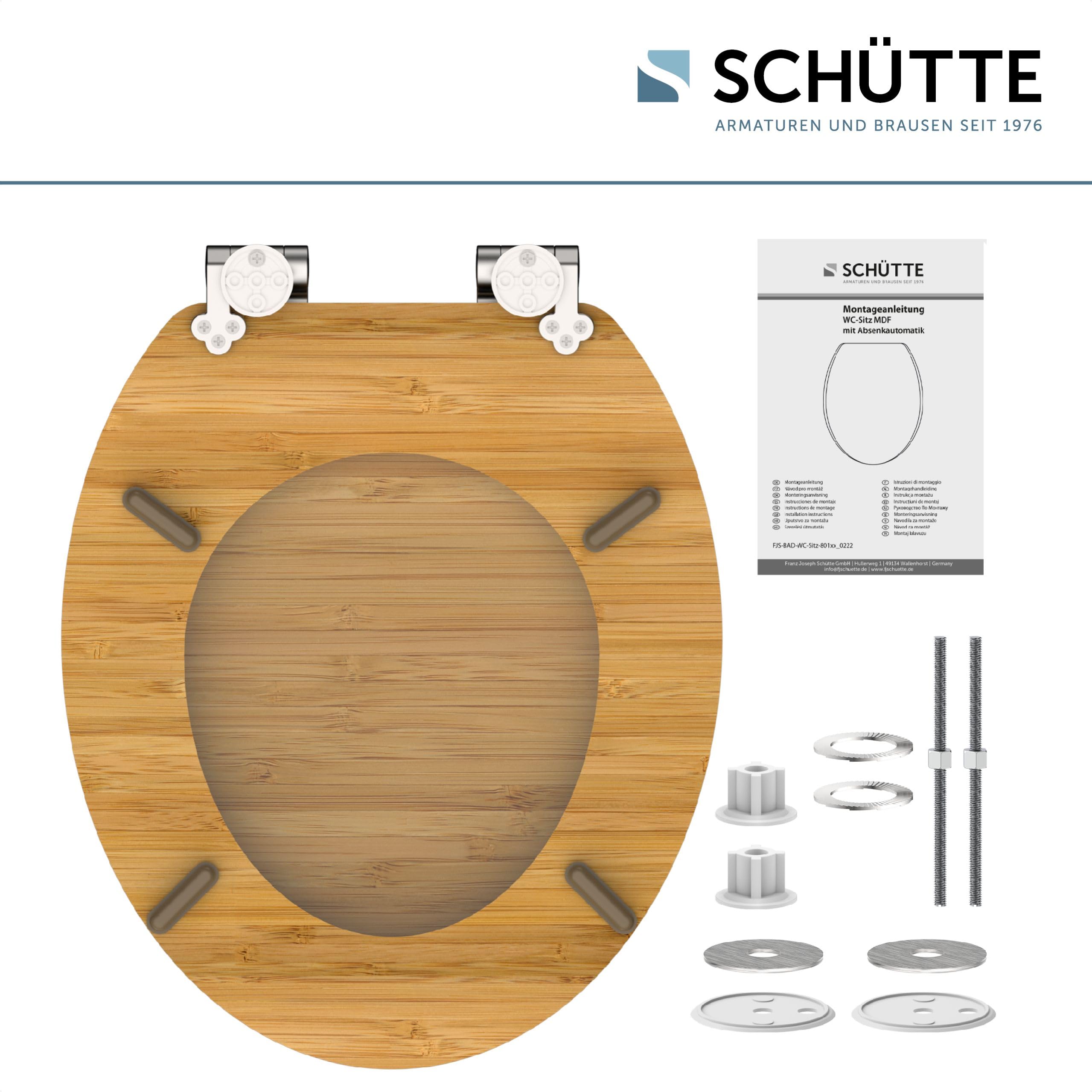 Schütte Duroplast WC-bril BEACH met softclose