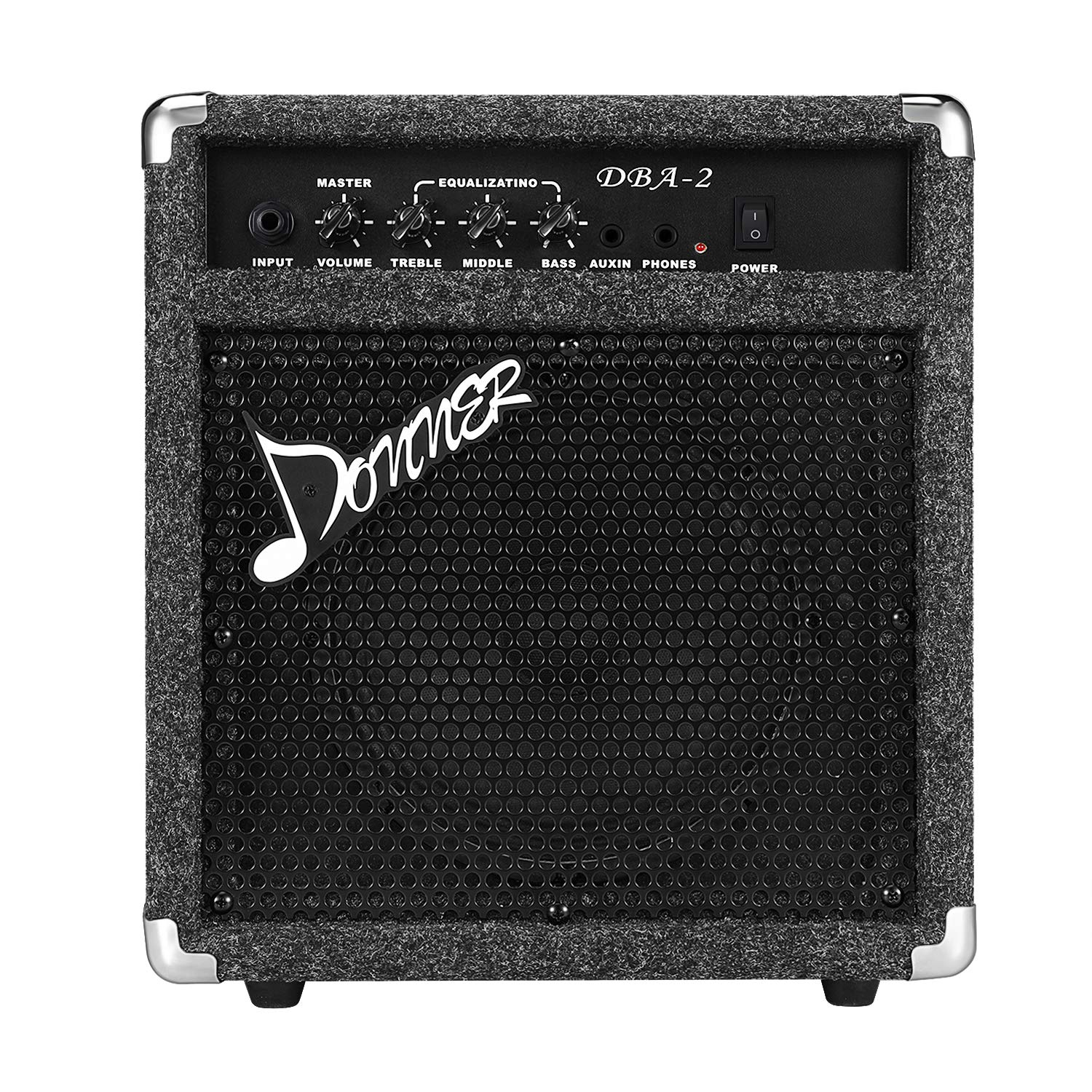 Donner ギターアンプ 25W DBA-2 Amazon | Donner DBA-2 ベーススピーカー 25W | ベースコンボアンプ