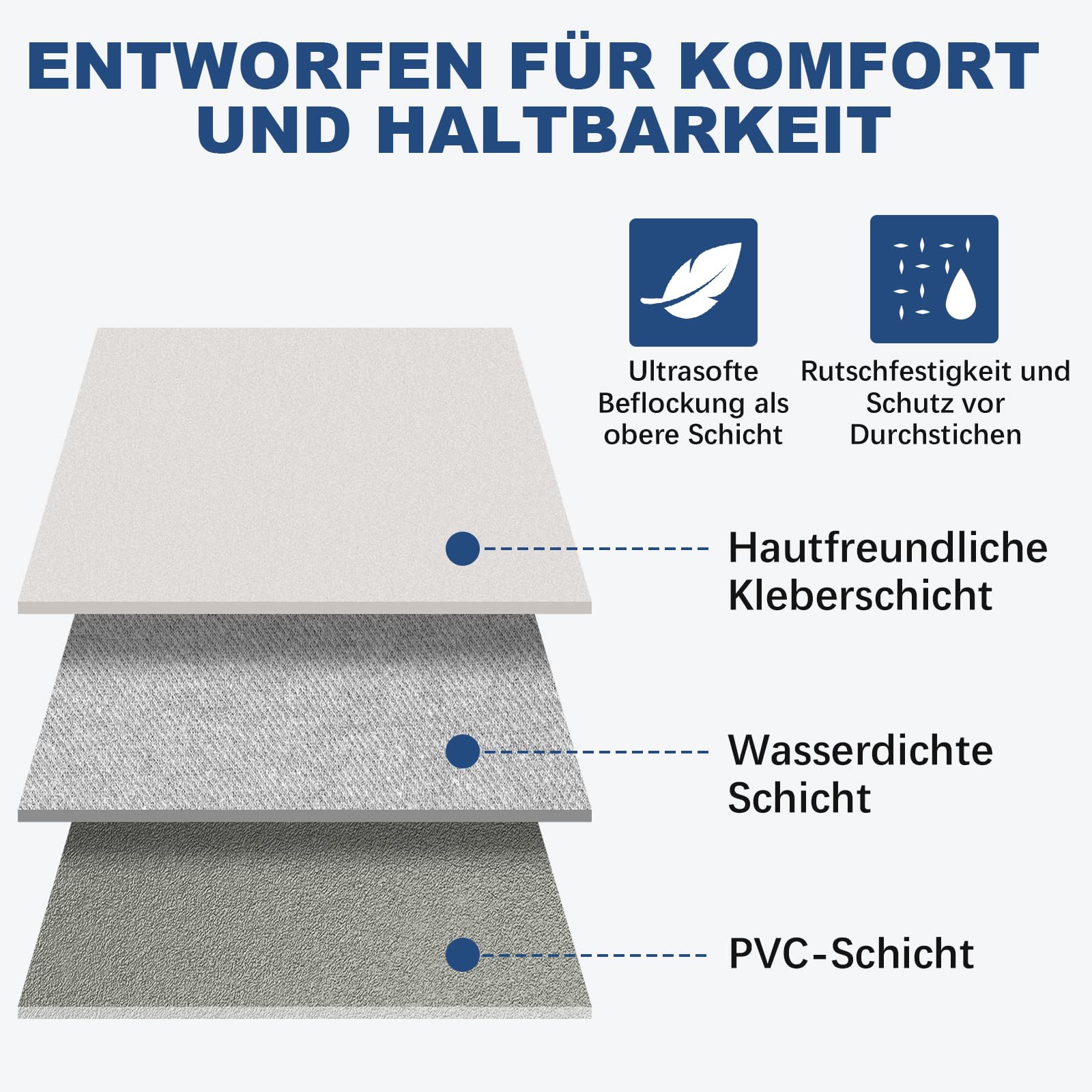 KMZ SUV Luftmatratze Dickere Doppelseitige Beflockung Camping Matratze – Tragbares Bewegliche Schlaf-Auto-Bett – Bequeme Aufblasbare Reisen Luftbett mit Elektrische Luftpumpe und 2 Kissen