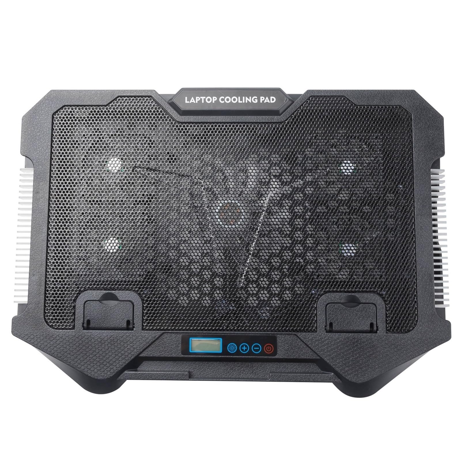 Soporte Refrigeración Base De Refrigeración For Portátil Gaming con 5 Ventiladores Y Soporte For Teléfono Móvil 14 Pulgadas Accesorios para Portátiles