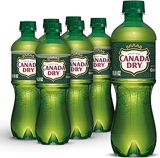 Canada Dry Ginger Ale Soda, .5 L bottles, 6 pack