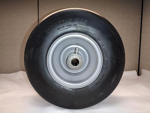 Miniatura 6 de Paquete de 2 neumáticos no planos de 11 x 4 x 5 compatibles con Ferris 5100715 incluye rodamientos para 5021043 5101418X1