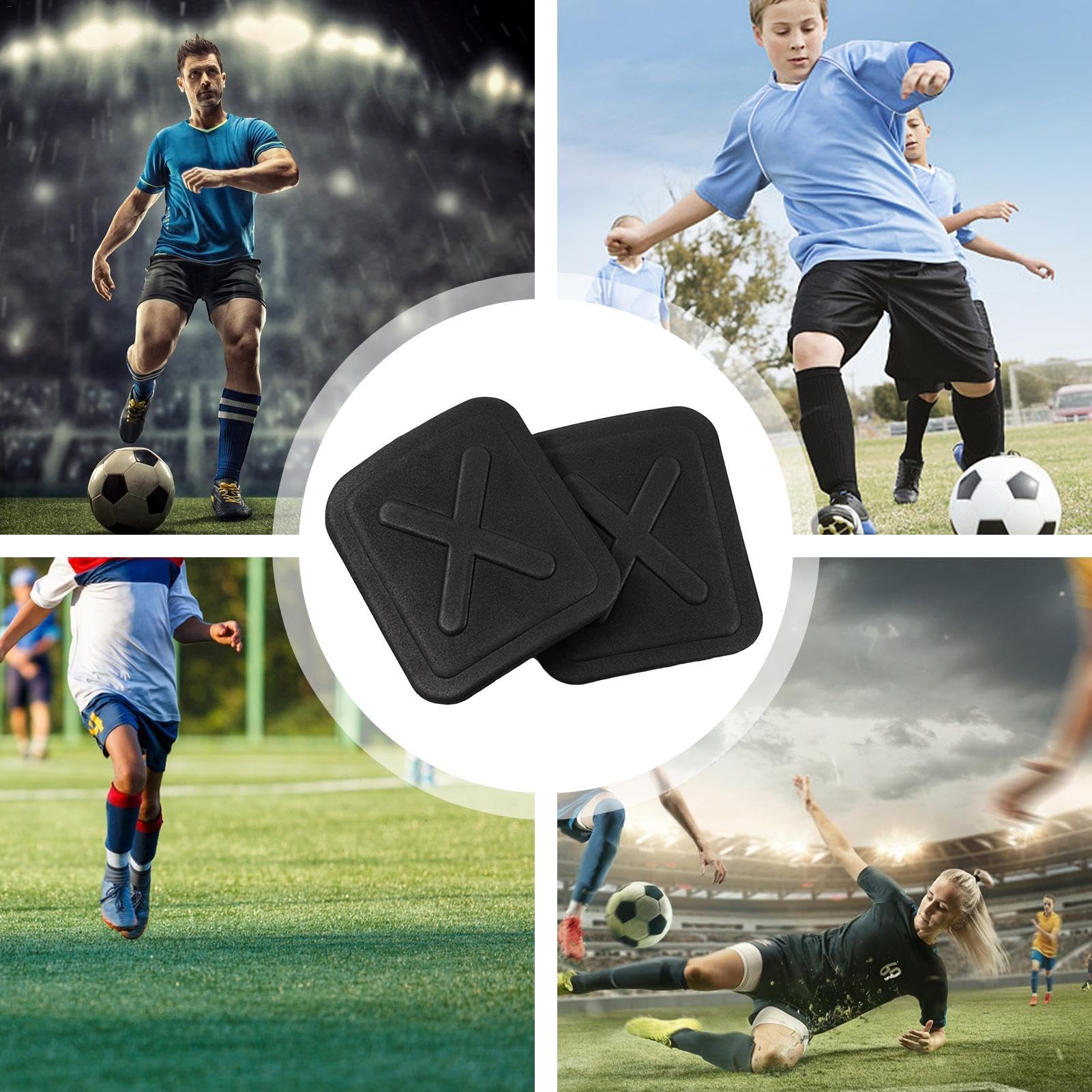 Almohadillas para muslos de fútbol, protectores de cadera para jóvenes y adultos, ajuste cómodo