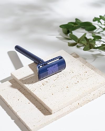 Miniatura 6 de Jungle Culture Maquinilla de afeitar de seguridad con 10 cuchillas de doble filo  Maquinillas de afeitar de metal de una hoja para mujeres y hombres