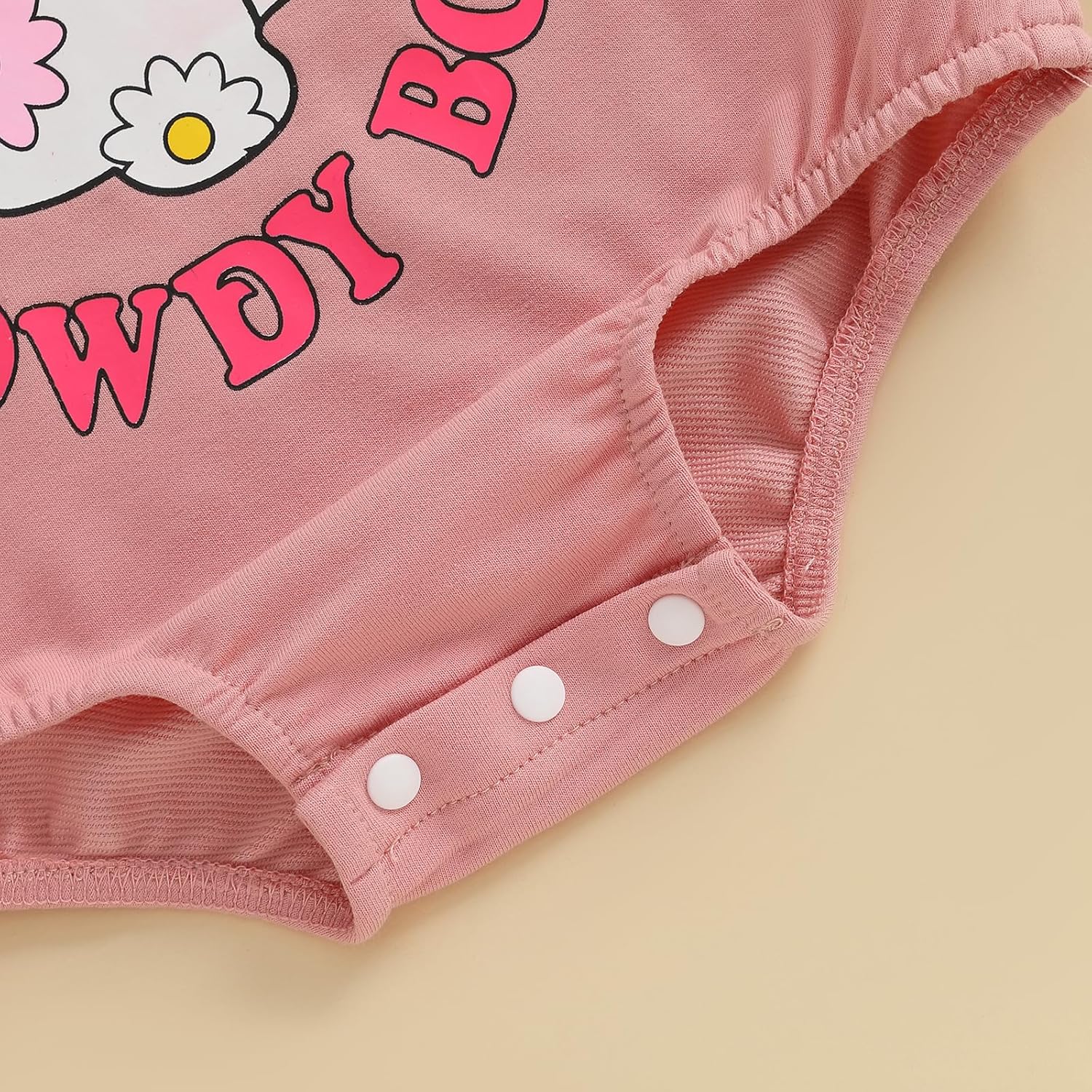 Newborn Baby Girl Easter Outfit Bunny Bubble Romper Sweatshirt Infant Long Sleeve Onesie Spring Summer Clothes - Image 7