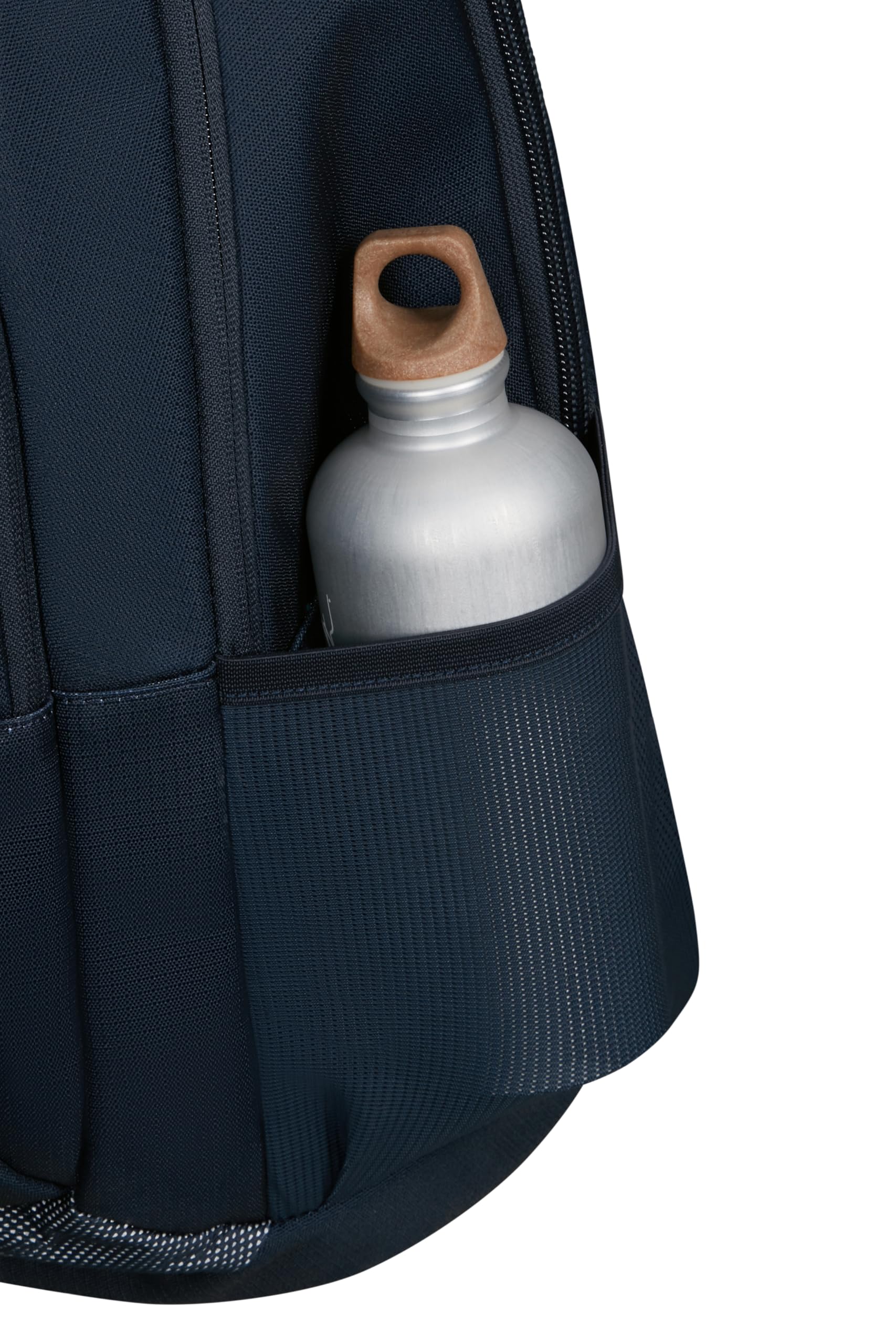 American Tourister Urban Groove UG26 - Mochila PC 15.6" (46 cm) - Mochila Business & Escolar con Portabotellas, Ergonómica, Smart Sleeve - 27L - Dark Navy