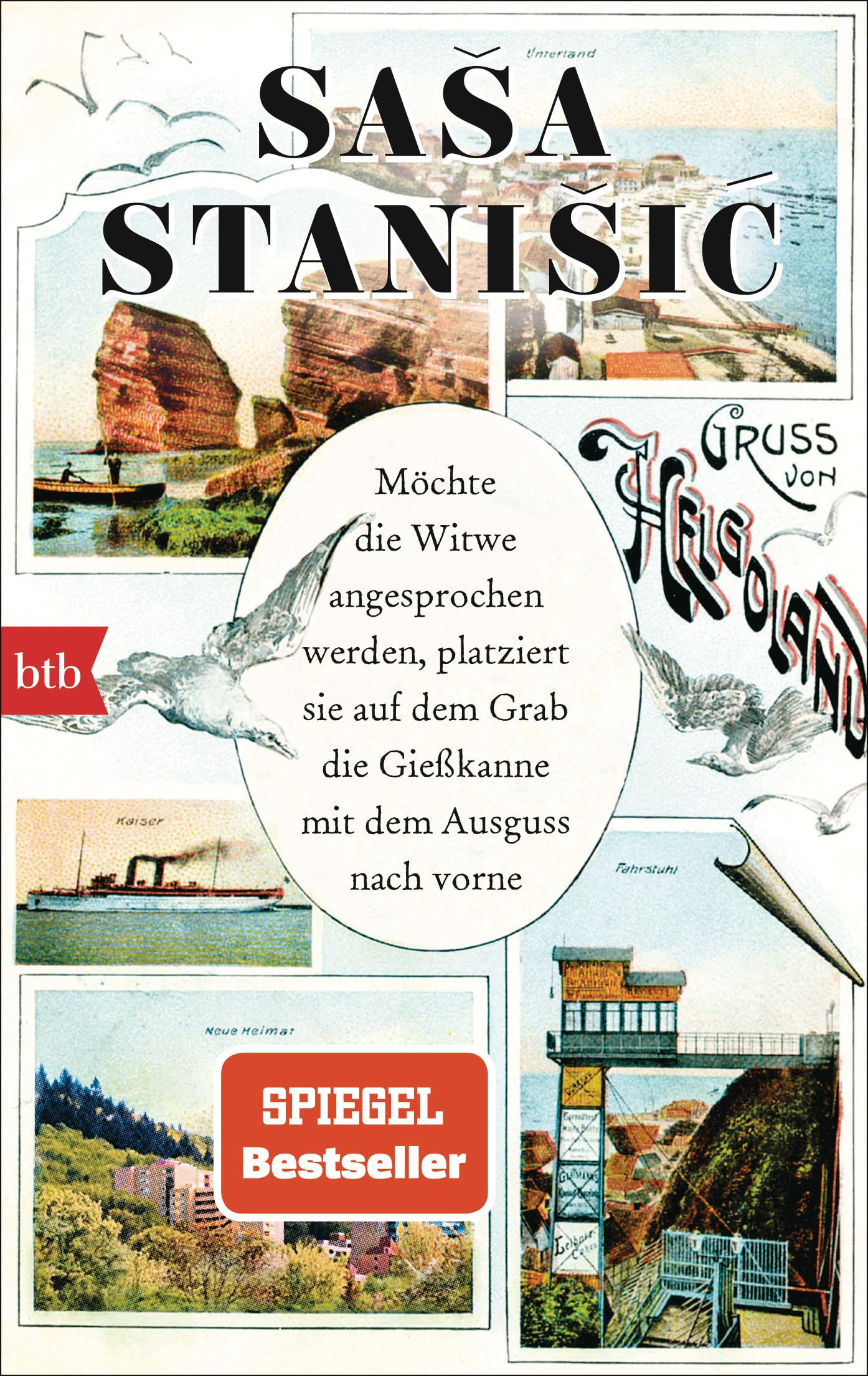 Möchte die Witwe angesprochen werden, platziert sie auf dem Grab die Gießkanne mit dem Ausguss nach vorne: SPIEGEL Bestseller