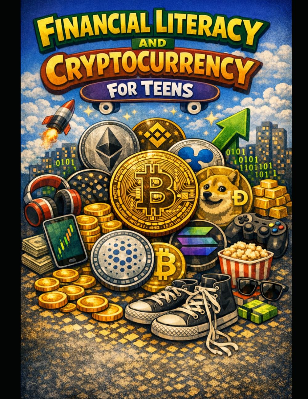 Financial Literacy and Cryptocurrency for Teens: Understanding Money, Debt, Banking, Inflation, and the Future of Digital Assets in a Changing Financial World